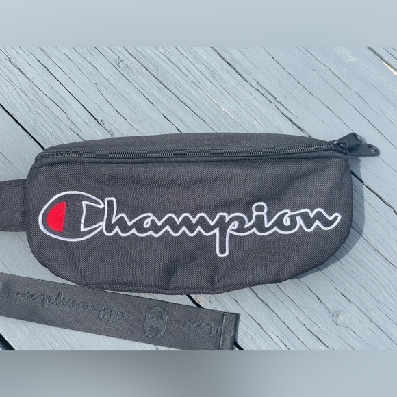 CHAMPION Oversized Fanny Pack Embroidered Crossbody Waist Bag - Picture 14 of 16